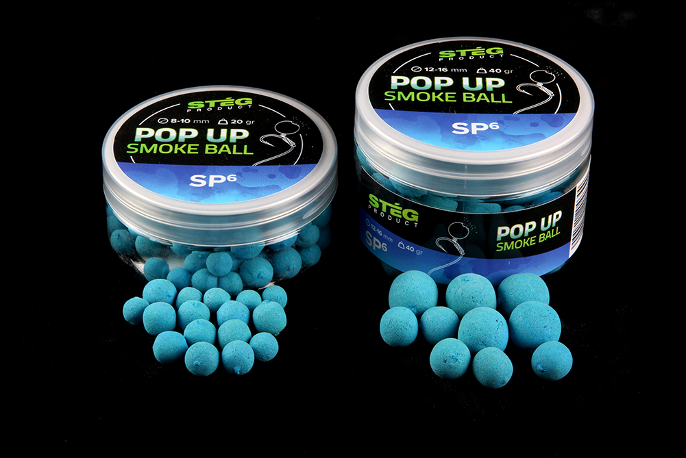 STÉG PRODUCT POP UP SMOKE BALL 8-10mm SP6 20gr