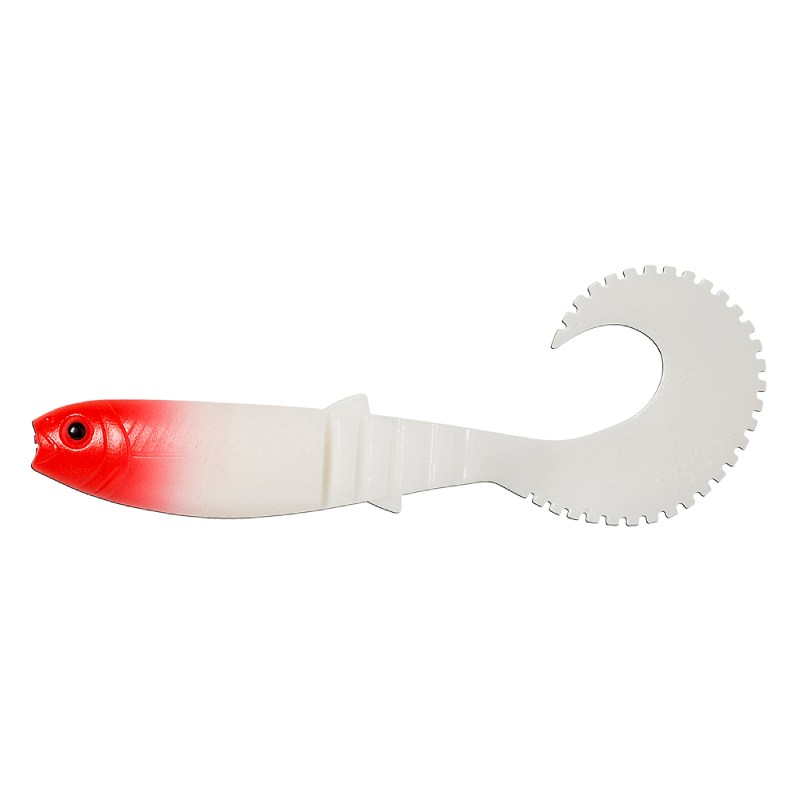 SAVAGE GEAR CANNIBAL CURLTAIL 10CM 5G REDHEAD