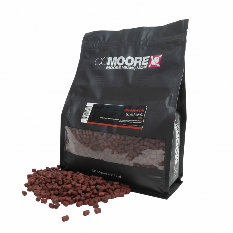 CC-MOORE BLOODWORM PELLET 2MM 1KG