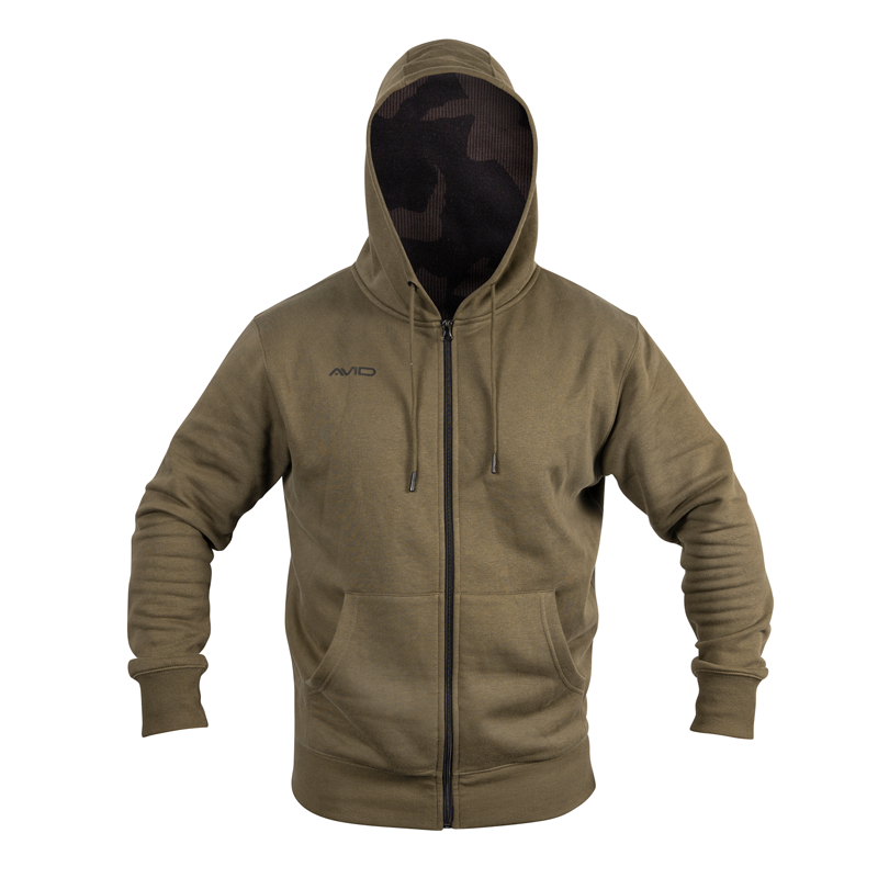 AVID CARP DISTORTION ZIP HOODIE XXL AVID CARP DISTORTION ZIP HOODIE XXL