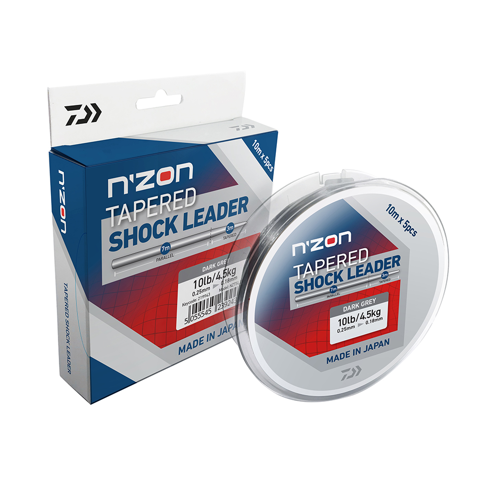 DAIWA N'ZON TAPERED SHOCK LEADER 0,22-0,30MM