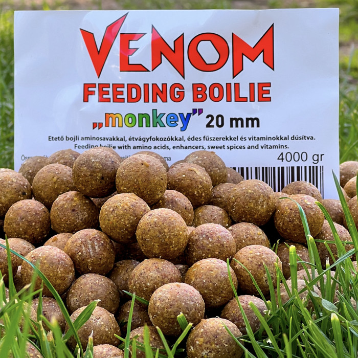 VENOM FEEDING BOILIE 20MM MONKEY 4 KG