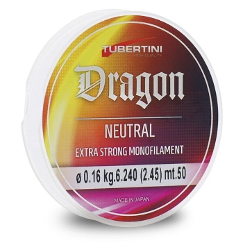 TUBERTINI DRAGON NEUTRAL 50M 0,18MM