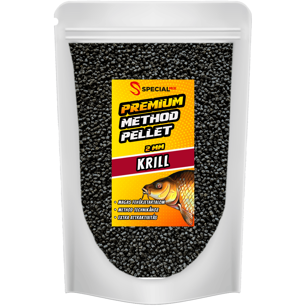 SPECIÁL MIX PRÉMIUM METHOD PELLET KRILL 2MM 500GR