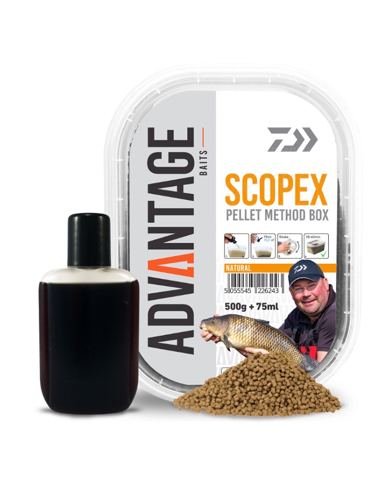 DAIWA ADVANTAGE PELLET BOX NATURAL SCOPEX