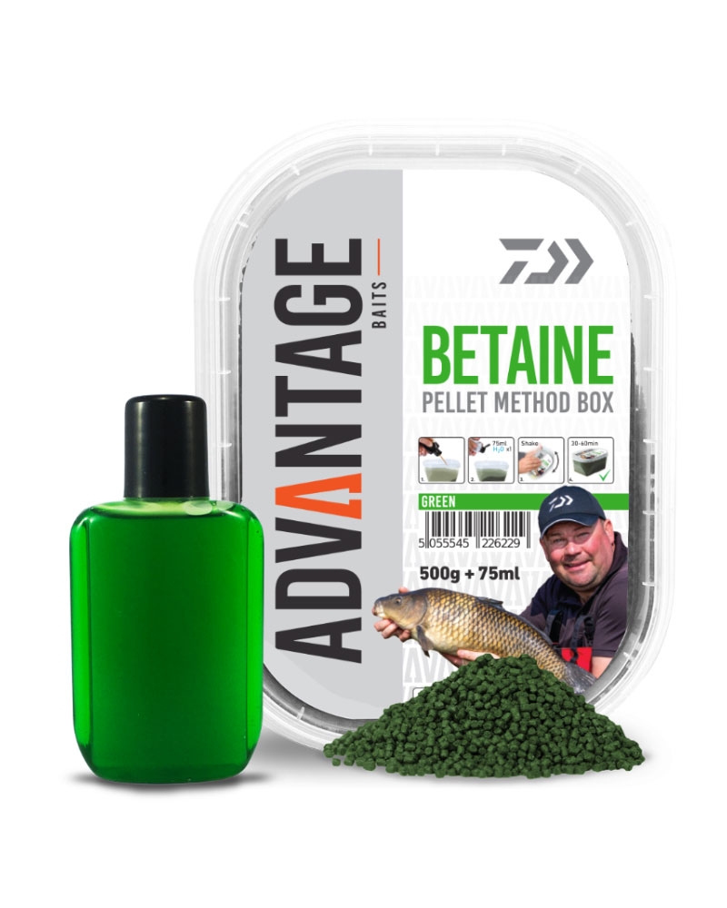 DAIWA ADVANTAGE PELLET BOX GREEN BETAIN