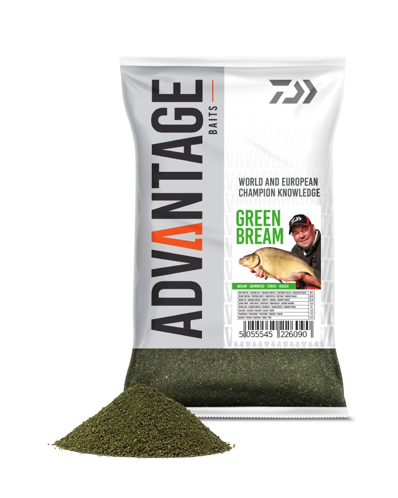 DAIWA ADVANTAGE GBAIT GREEN BREAM 1KG
