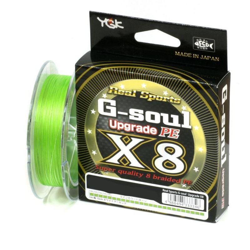YGK X BRAID UPGRADE X8 200M PE 3.0 (0,285MM)
