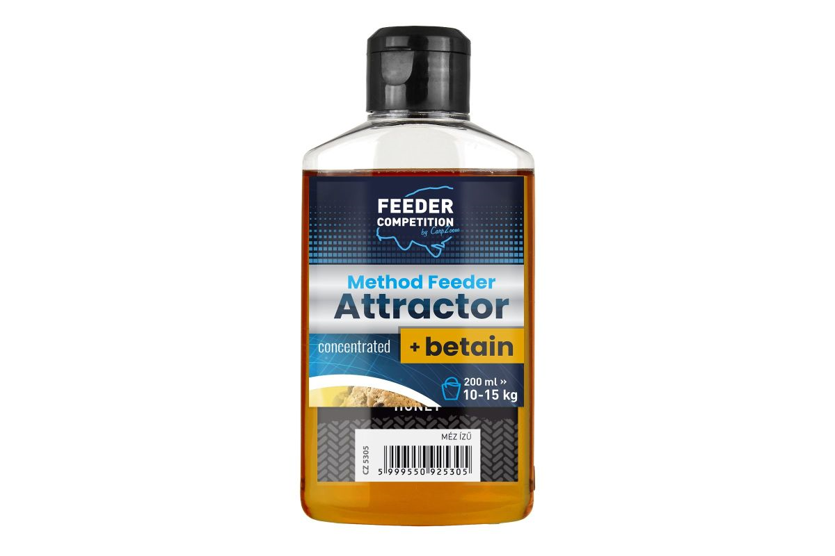 CARP ZOOM METHOD FEEDER ATTRACTOR+  BETAIN 200ML SCOPEX - KEKSZ