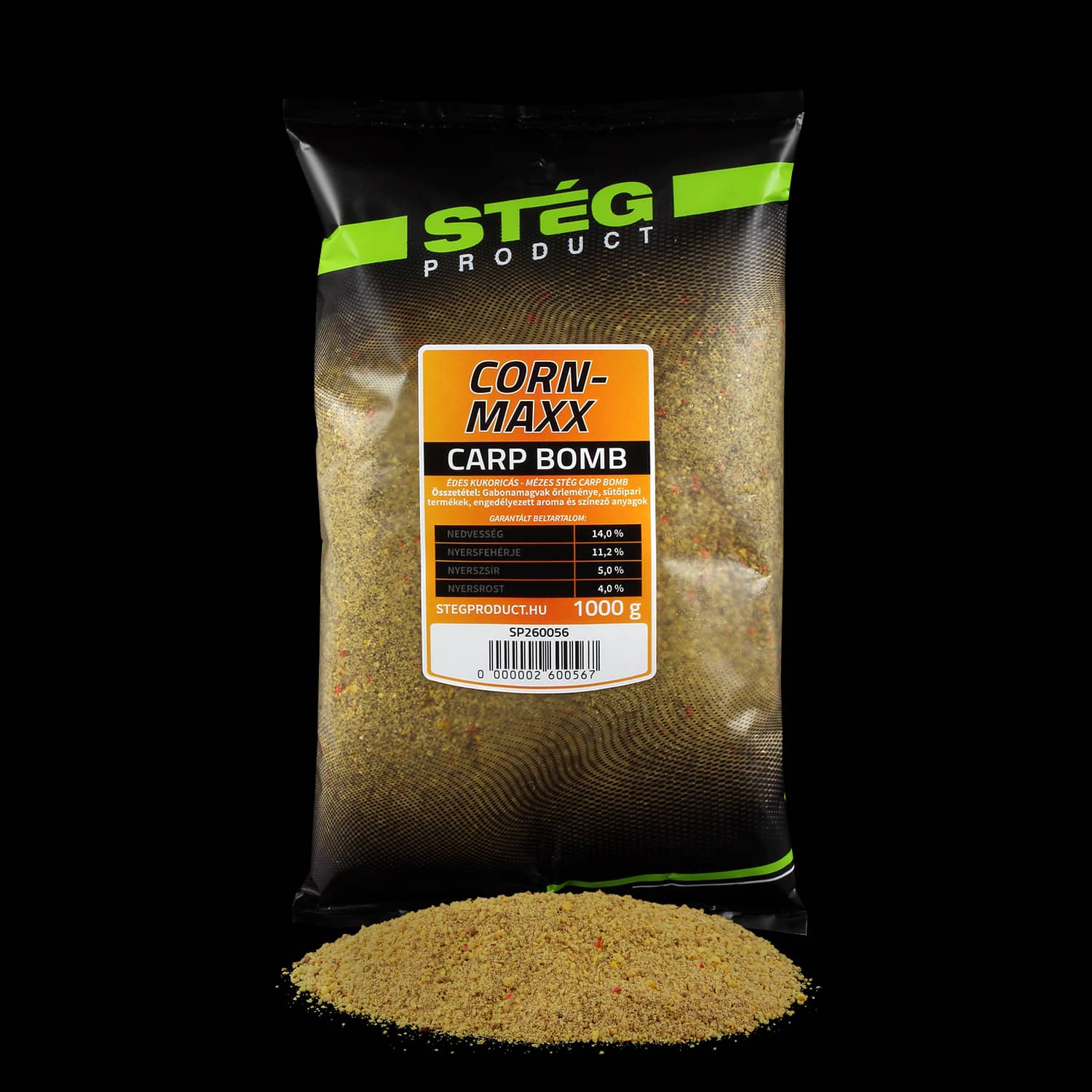 STÉG CARP BOMB - CORNMAXX 1KG