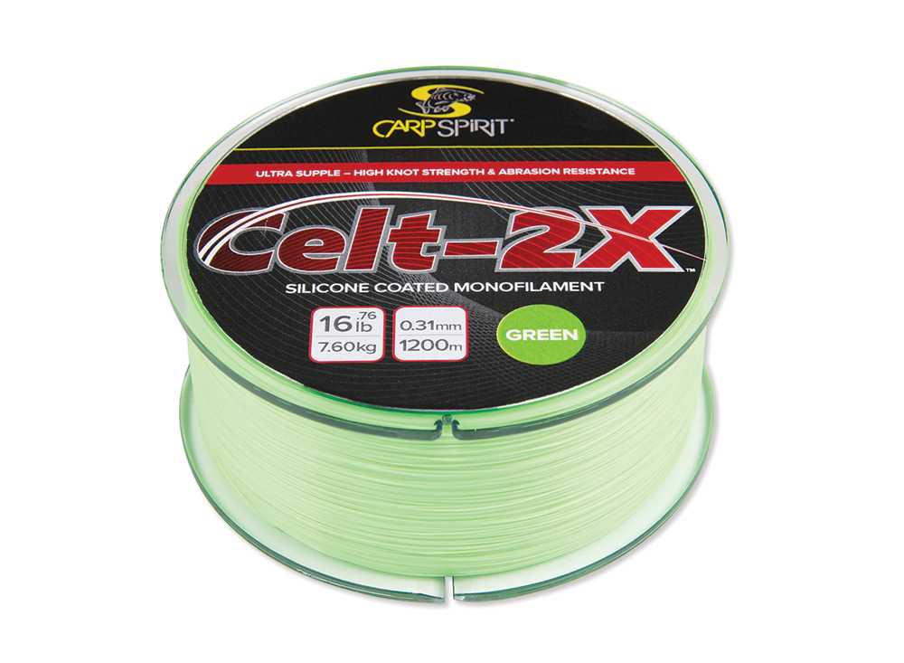 CARP SPIRIT CELT-2X HI VIS GREEN 0,35MM 1000M