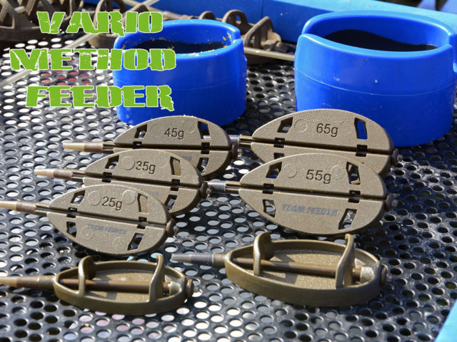 BY DÖME TEAM FEEDER VARIO METHOD FEEDER 2 PLUS 1 SZETT 65GR