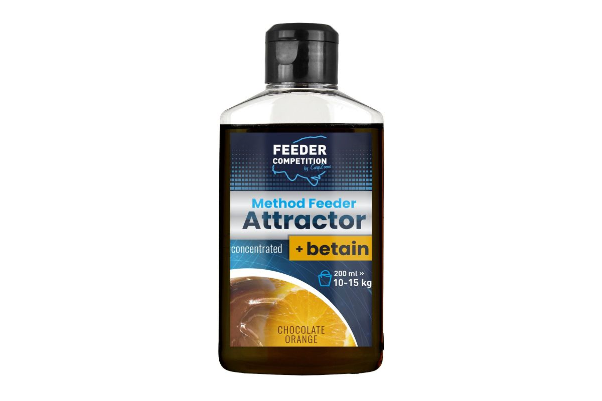 CARP ZOOM METHOD FEEDER ATTRACTOR+ BETAIN 200ML CSOKI NARANCS