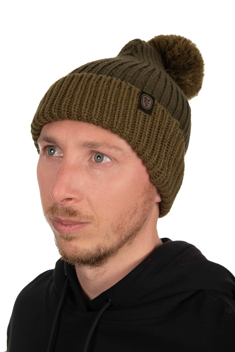 FOX BOBBLE HAT HEAVY OLIVE