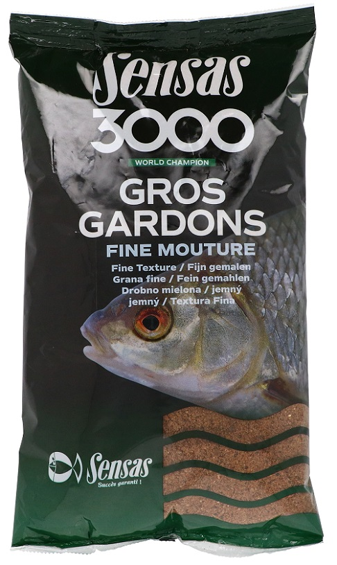 SENSAS 3000 GROS GARDONS FINE MOUTURE 1KG