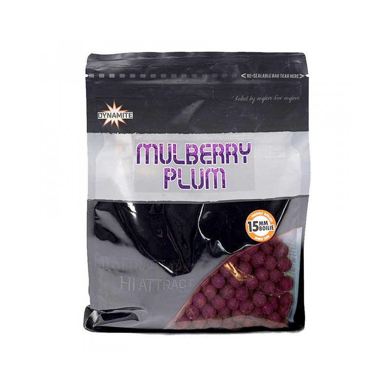 DYNAMITE BAITS HI ATTRACT BOJLI MULBERRY-PLUM 15MM 1KG