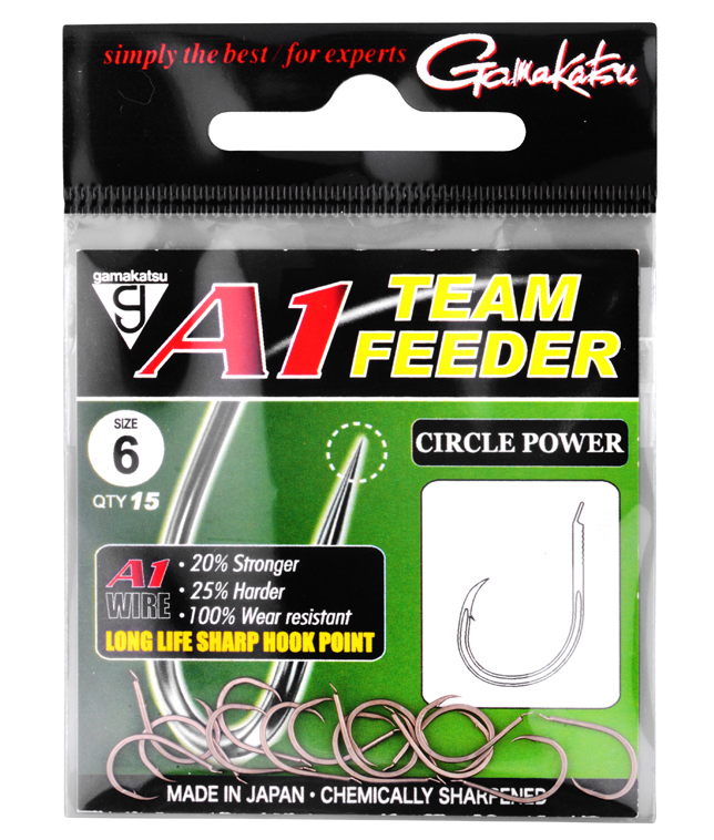 GAMAKATSU A1 TEAM FEEDER CIRCLE POWER 8