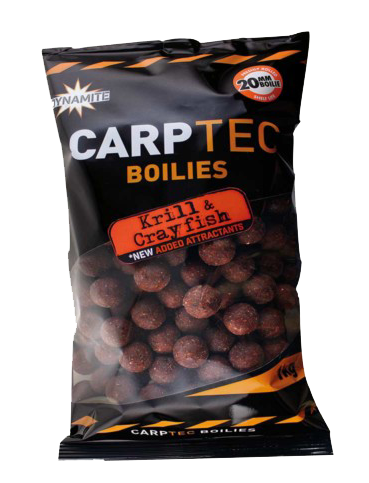 DYNAMITE BAITS CARP TEC KRILL & CRAYFISH 20 MM 1 KG