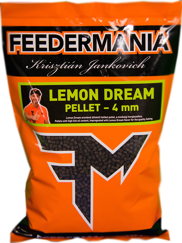 FEEDERMANIA PELLET 4MM LEMON DREAM 800GR