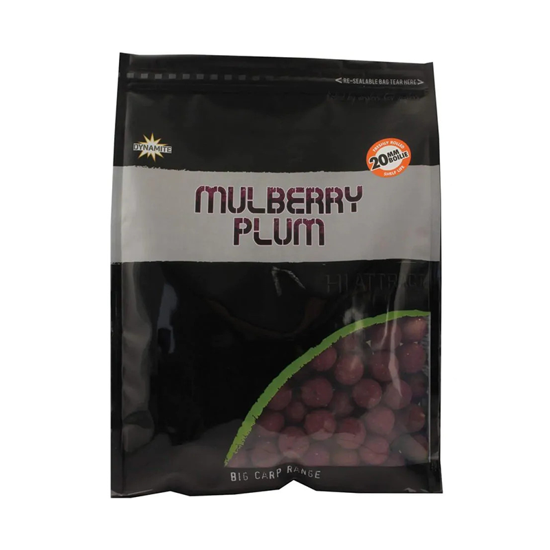 DYNAMITE BAITS  HI-ATTRACT BOJLI MULBERRY PLUM 20MM