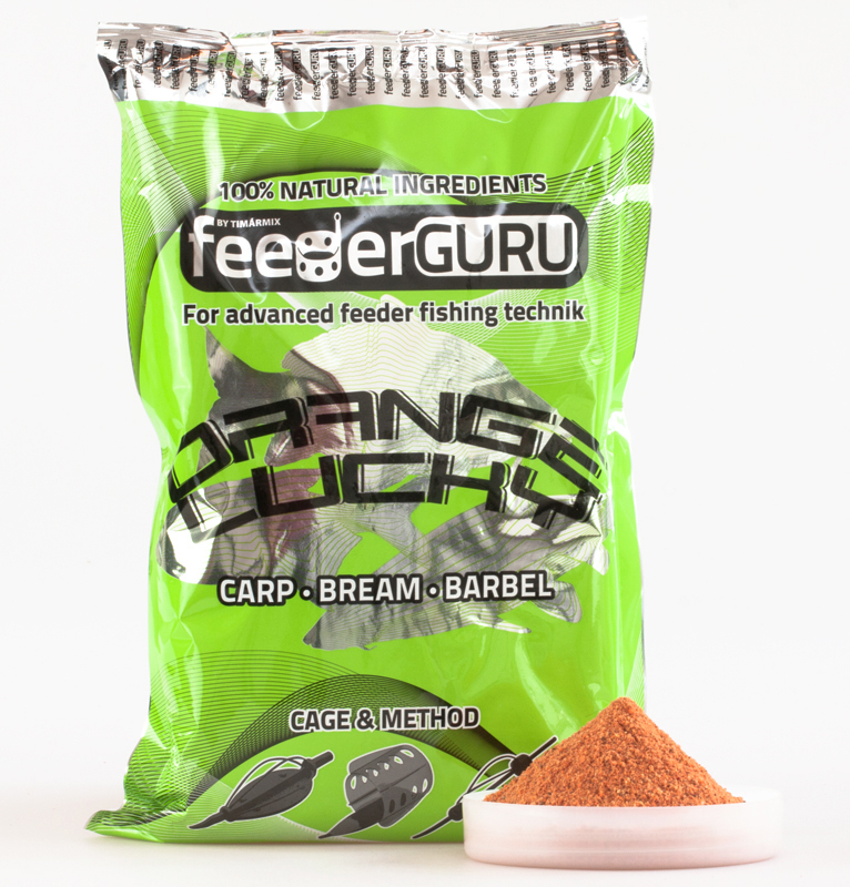TIMÁR FEEDER GURU 1KG ORANGE LUCKY