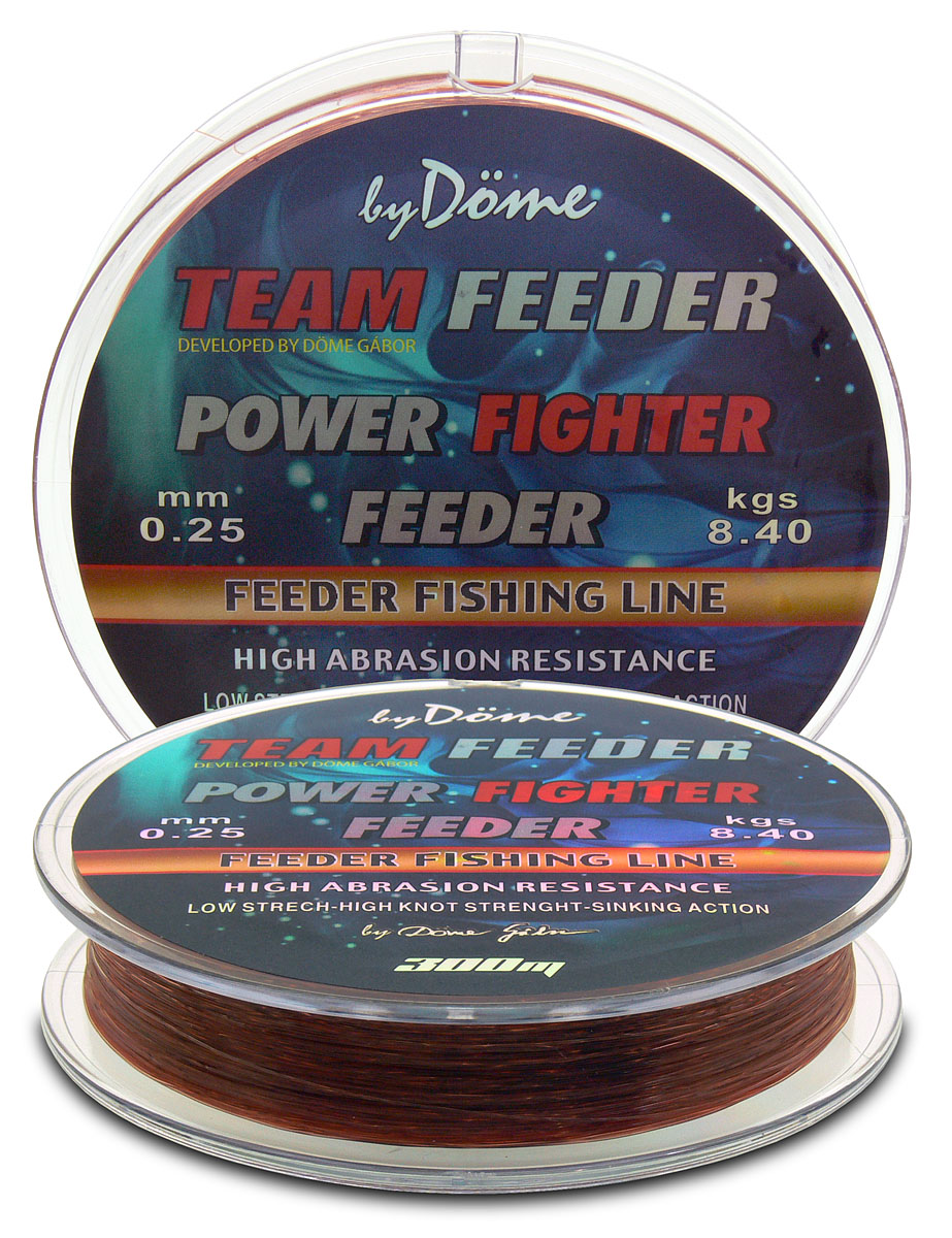 BY DÖME TEAM FEEDER POWER FIGHTER ZSINÓR 300M 0,20MM