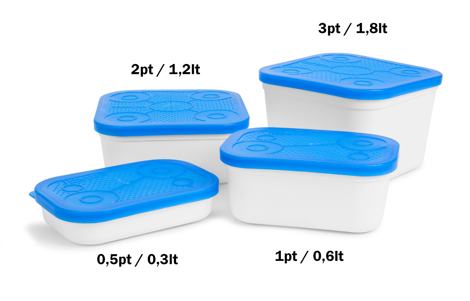 PRESTON WHITE BAIT TUB - 3pt / 1.8lt