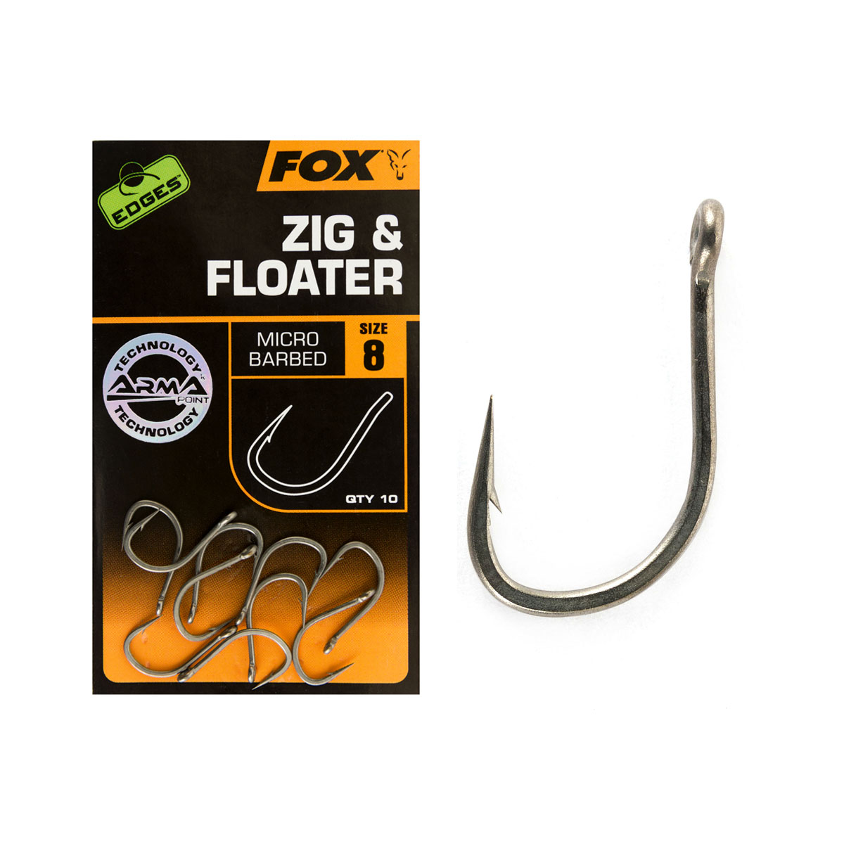 FOX EDGES ARMAPOINT ZIG AND FLOATER SIZE 10