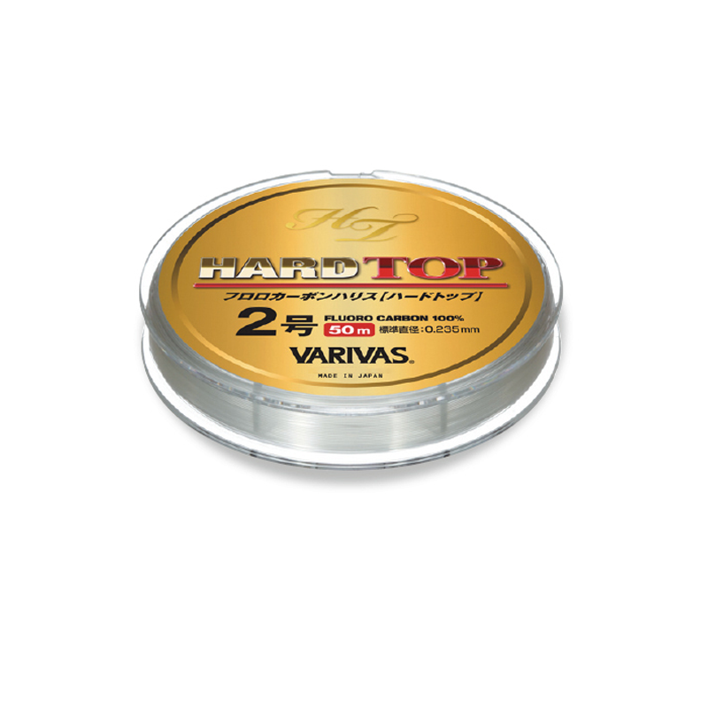 VARIVAS HARD TOP FLUOROCARBON LEADER 50M 0,205MM 3,7KG