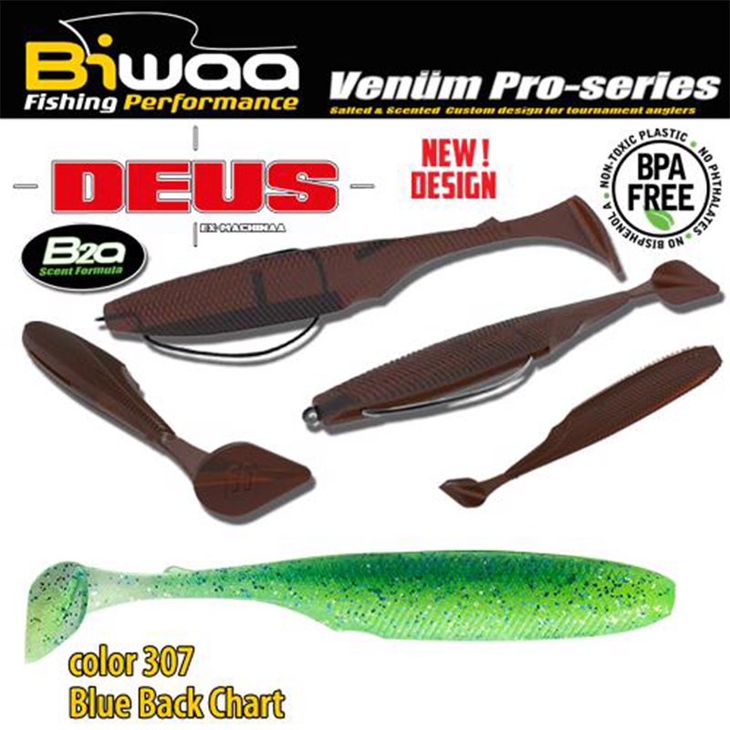 BIWAA DEUS 6" 15CM 307 - BLUE BACK CHART