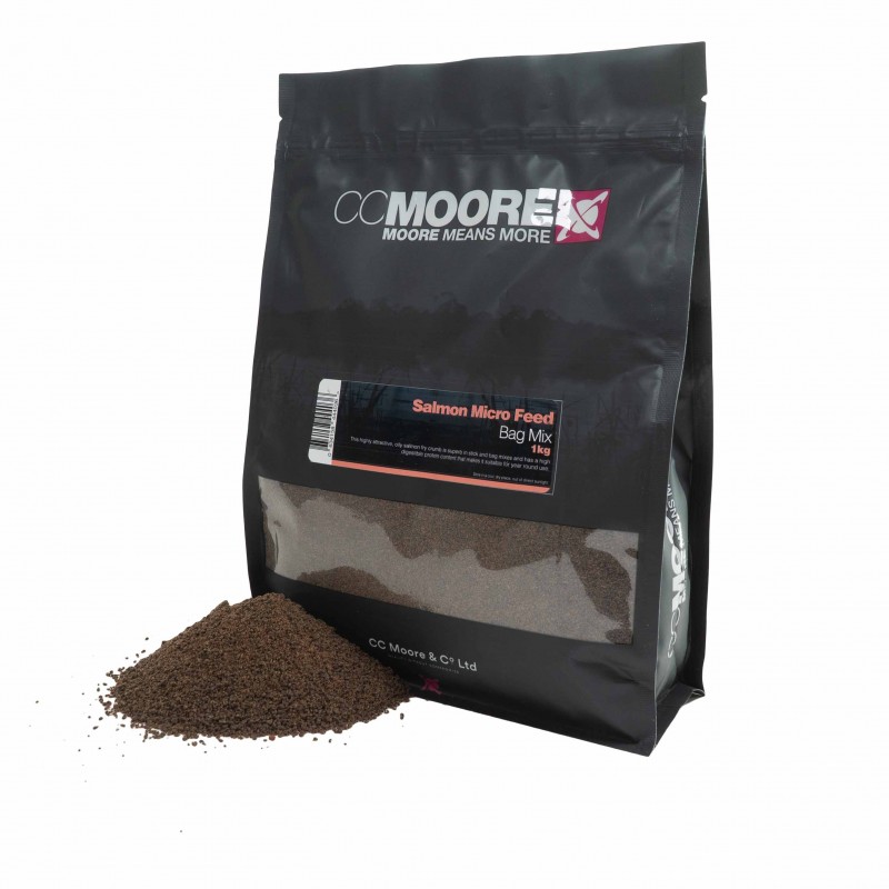 CC-MOORE SALMON MICRO FEED BAG MIX 1KG