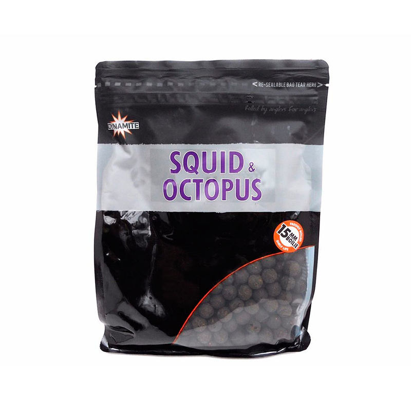 DYNAMITE BAITS BOJLI HI ATTRACT SQUID & OCTOPUS 15MM 1KG