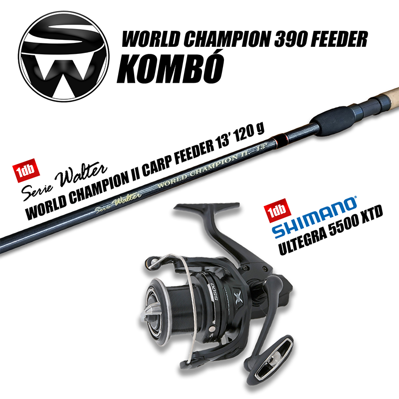 SERIE WALTER WORLD CHAMPION 390 FEEDER KOMBÓ SERIE WALTER WORLD CHAMPION 390 FEEDER KOMBÓ