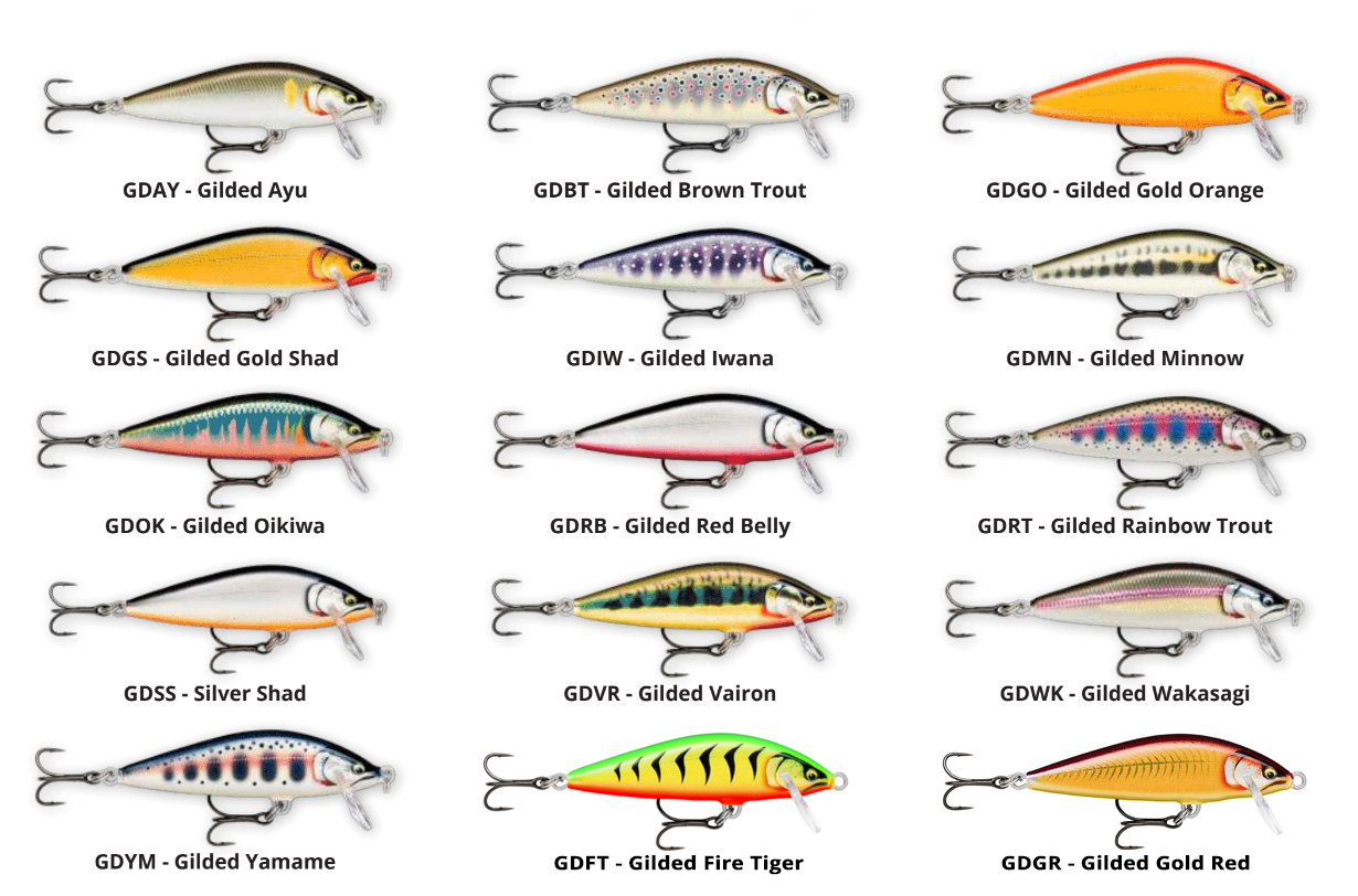 RAPALA COUNTDOWN ELITE CDE75 GDGO