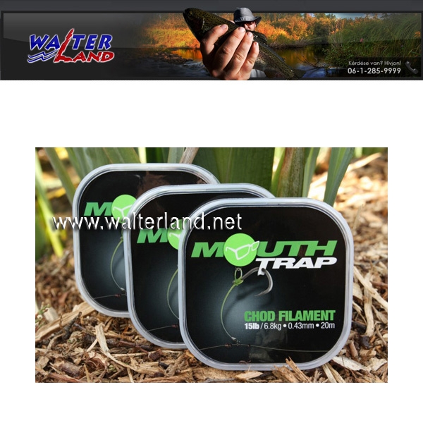 KORDA MOUTH TRAP CHOD FILAMENT 15LB