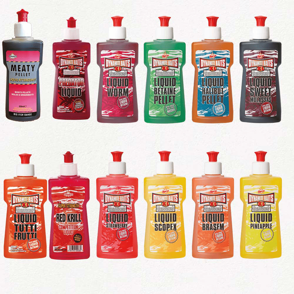 DYNAMITE BAITS AROMA XL LIQUID HALIBUT PELLET 250ML