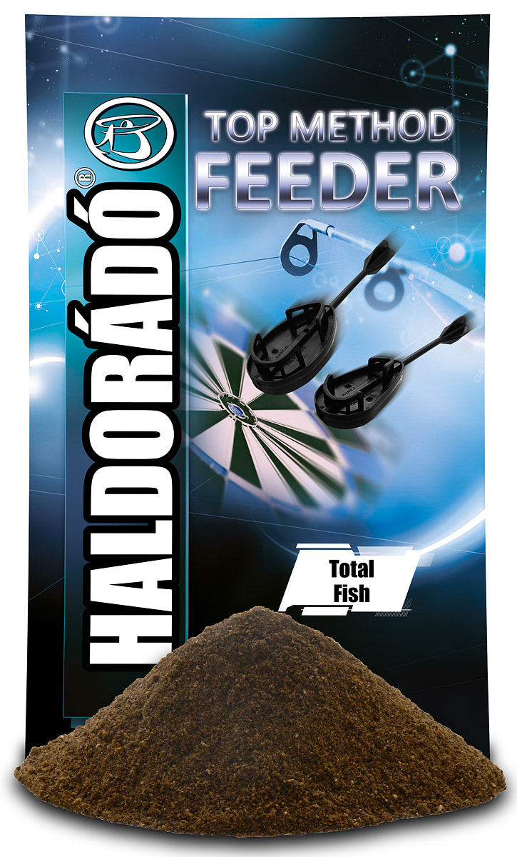 xHALDORÁDÓ TOP METHOD FEEDER 800G TOTAL FISH