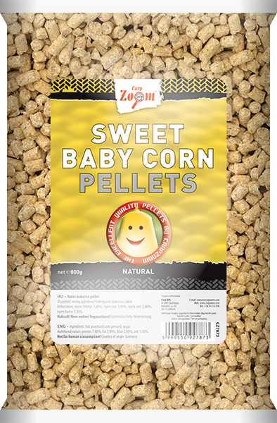 CARP ZOOM SWEET BABY CORN PELLET 800G