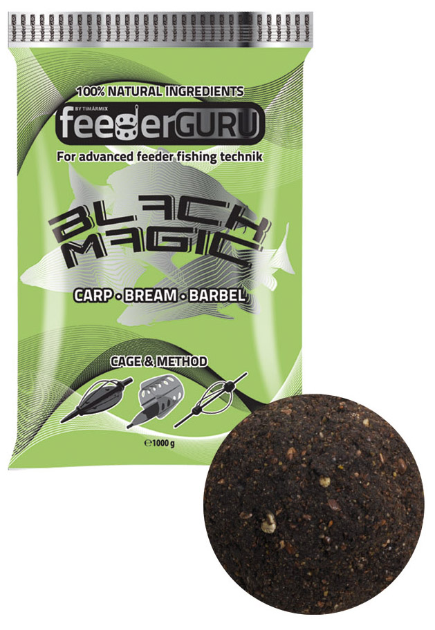 TIMÁR FEEDER GURU 1KG BLACK MAGIC