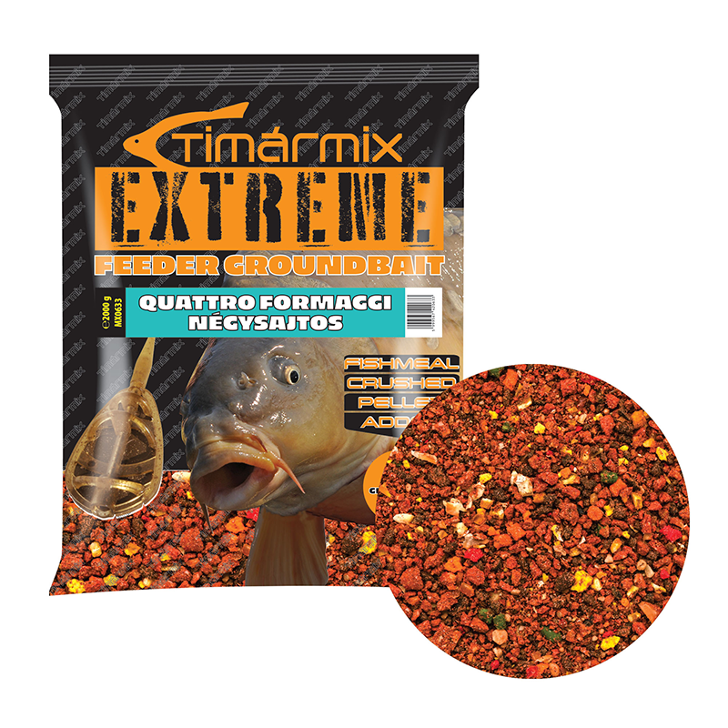 TIMÁR MIX EXTREME FEEDER ETETŐANYAG NÉGYSAJTOS 2KG