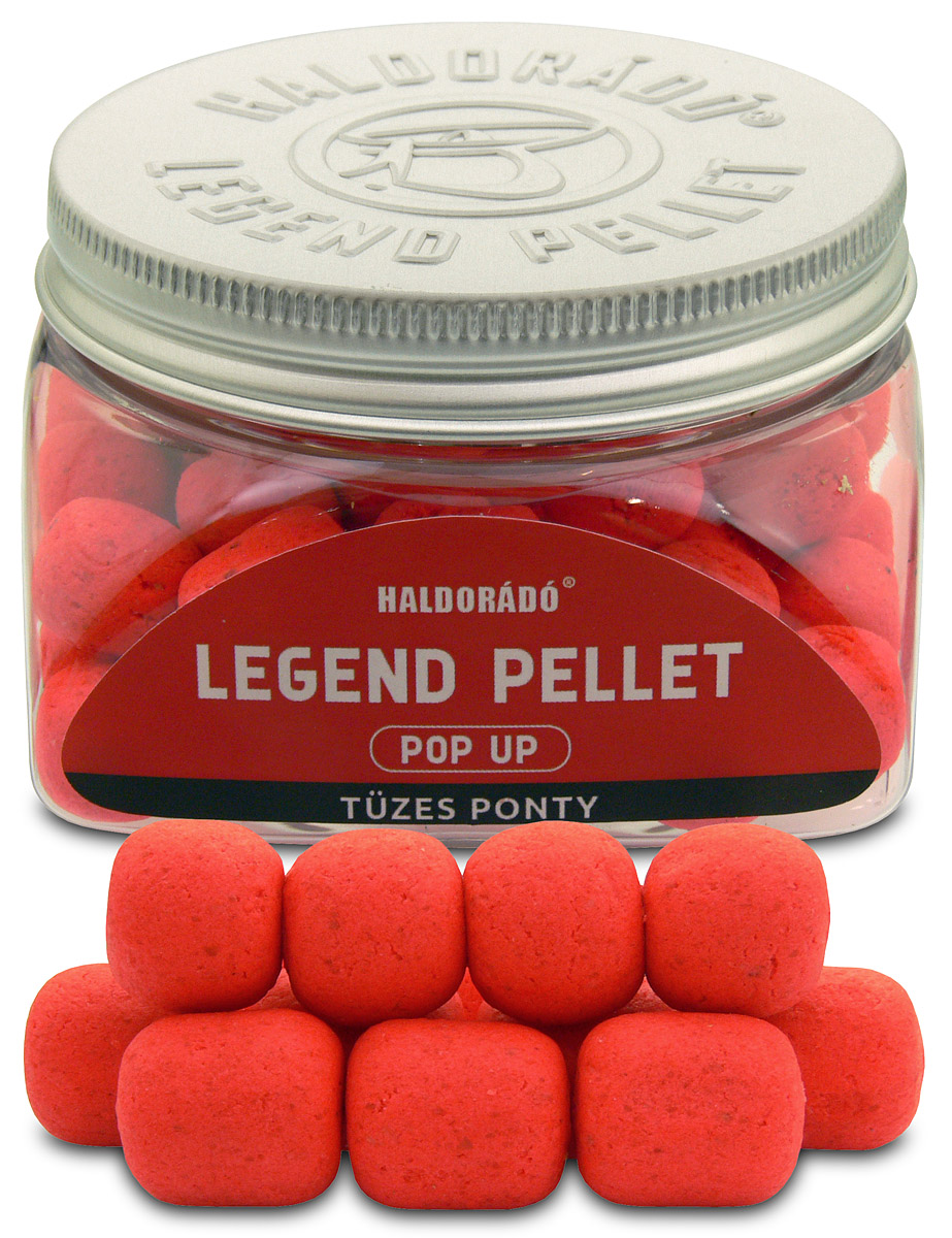 xHALDORÁDÓ LEGEND PELLET POP UP - TÜZES PONTY