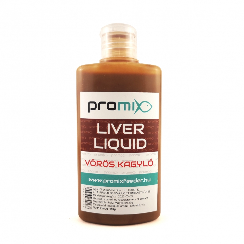 PROMIX LIVER LIQUID 110GR VÖRÖS KAGYLÓ