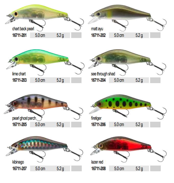 DAIWA TN WISE MINNOW 50FS STS