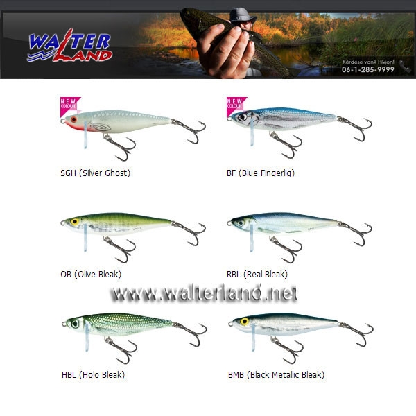SALMO WOBBLER THRILL TH7 SGH