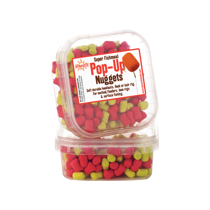 DYNAMITE BAITS POP-UP PELLET SUPER FISHMEAL SÁRGA/PIROS