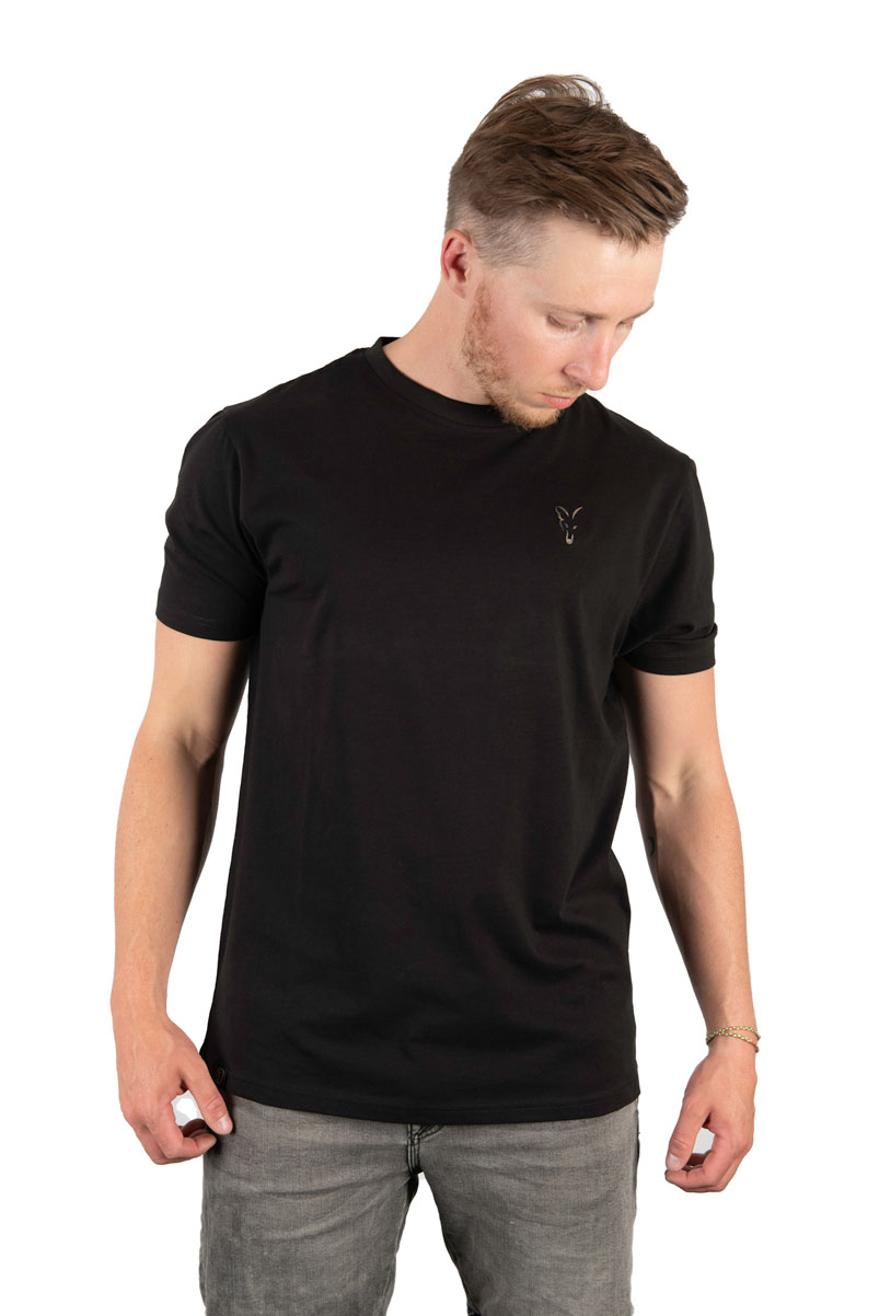 FOX T-SHIRT BLACK S