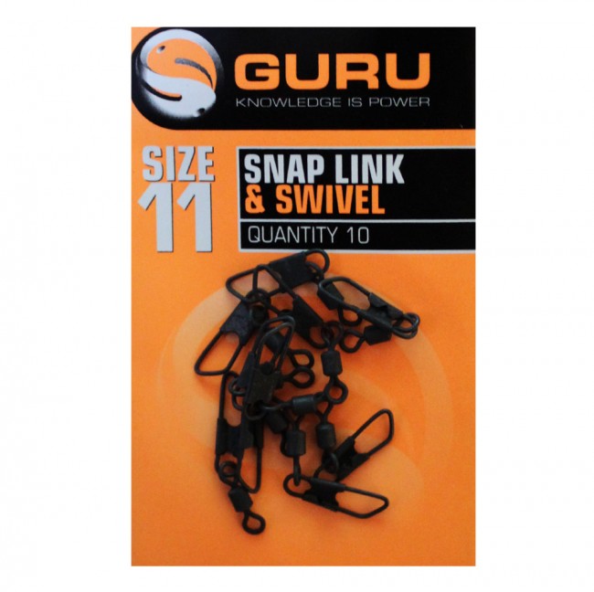 GURU SIZE 11 SNAP LINK  PLUS  SWIVEL