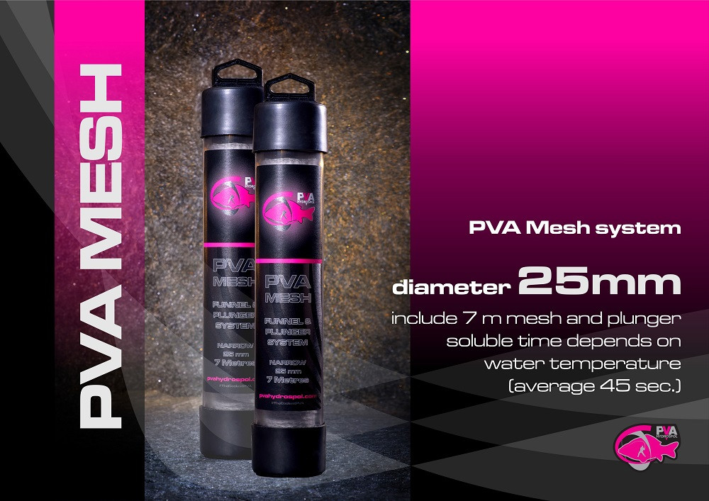 HYDROSPOL PVA HÁLÓ 25MM 7M TÖMŐVEL