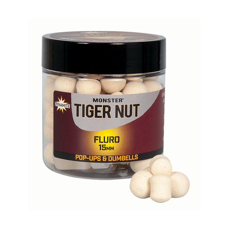 DYNAMITE BAITS MONSTER TIGER NUT FLUORO POP-UP 15MM
